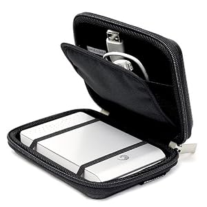 CaseCrown Hard Case (Black) for 2.5 Hard Disk Case by 