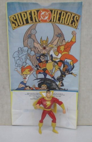  2001 Jack in the Box 3" Tall Kids Meal Toy Dc Heroes : Shazam