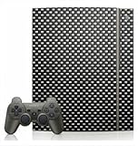 Carbon Fibre Pattern Skin for Sony Playstation 3 Console
