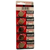 5 Pack - Lithium Coin Battery - 3 Volt