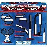 51dCdLmsYzL. SL160  Wii 15 in 1 Family Pack   White