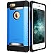 ESR Case for iPhone 6/6s Plus, Three Layer Heavy Duty Shockproof Case [Free Screen Protector] [Metal Design] [Matte Silicone Back + Thickened TPU Bumper] for iPhone 6 Plus/6s Plus 5.5