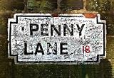 Penny Lane Street Sign Photo Print Poster - 13x19 custom fit with RichAndFramous Black 19 inch Poster Hangers Penny Lane Street Sign Photo Print Poster - 13x19 custom fit with RichAndFramous Black 19 inch Poster Hangers