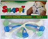 Snappi Cloth Diaper Fasteners - Pack of 3 (Gender Neutral Colors)