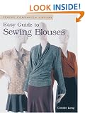 Easy Guide to Sewing Blouses (Sewing Companion Library)