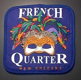 New Orleans French Quarter Mardi Gras Mask Pot Holder