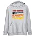 Hoodie Mens Heather Gray  My Black Russian Terrier is smarter than your president  Dogs