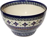 Polish Pottery Bowl 8.5"