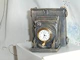 Desk Top Old Fashion Camera Miniature Clock