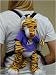 LSU Fighting Tigers Plush Team Mascot String BackPack NCAA College Athletics Fan Shop...