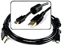 Universal Gold Series USB Data Transfer Cable with Ferrite Core for Classic, Cowon, Creative, iRiver, RCA, RIO and Samsung MP3 Players.