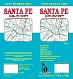 Santa Fe, New Mexico / Santa Fe County Street Map