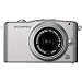 Olympus PEN E-PM1 12.3 MP Digital Camera with 3x Optical Zoom and 3" LCD Screen (Silver)