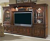 Hooker Furniture Brookhaven Entertainment Center Series Brookhaven Entertainment Center in Medium...