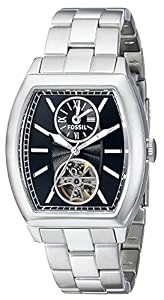 Fossil Men's ME3049 Analog Display Japanese Automatic Silver Watch
