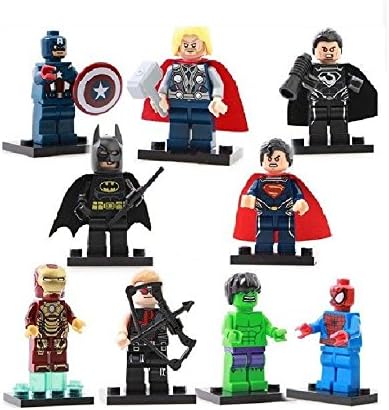 Super Heroes Brick Figures 9pcs/lot