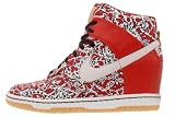 Nike Wmns Dunk Sky HI LIB NRG NSW X Liberty London Red Wedges 529040-600