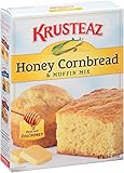 Krusteaz Cornbread and Muffin Mix, Honey, 15 Oz