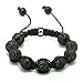 All Black Everything Shamballa Inspired Disco Ball