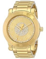 Juicy Couture Womens 1900855 HRH Analog Display Quartz Gold Watch