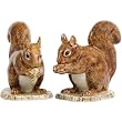 Quail Ceramics - Red Squirrel Salt And Pepper Pots