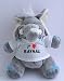 Peluche éléphant avec un T-shirt: J'aime Raynal