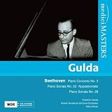 Beethoven - Concerto for Piano and Orchestra No 3; Piano Sonatas Nos 23 & 28 - Gulda