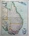 1920 AUSTRALIA EASTERN SECTION COLOUR MAP