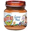 Earth's Best Organic 2nd Gourmet Meals, Tender Beef Spinach, 4 Ounce Jars (Pack of 12)