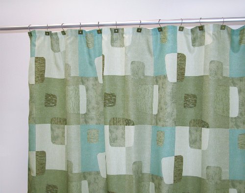 Famous Home Fashions Polyester Shower Curtain, Mezzo Famous Home Fashions Polyester Shower Curtain, Mezzo