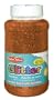Charles Leonard Inc. Glitter, 16 Ounce Bottle (1 lb), Orange (41165)