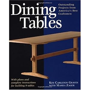 【クリックで詳細表示】Dining Tables： Outstanding Projects from America’s Best Craftsmen (Furniture Project Series)： Kim Carelton Graves： 洋書