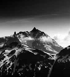 B&W of Mount Shuksan in Washington's Northern Cascades - Compelling 16x20 Photographic Print by Brendan Reals