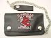 Lucky 13 Grease Gas & Glory Red Devil Leather Chain Wallet