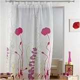 Panneau a passants organza evanescence fuchsia