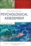 Handbook of Psychological Assessment