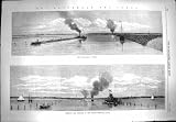 Wyker Meer を浚渫する 1869 のアムステルダムの海運河 Valsen