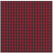 Durable Flat Weave 100% Cotton Red Plaid Tablecloth 54x90 Inches