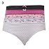 Womens/Ladies Underwear High Leg Briefs (Pack of 5)