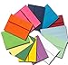 50 Boxed Multi Color Assorted A6 (4-3/4 x 6-1/2) Envelopes for 4-1/2 X 6-1/4 Greeting Cards Invitation Photos Birth Announcement Shower Christening Wedding Communion