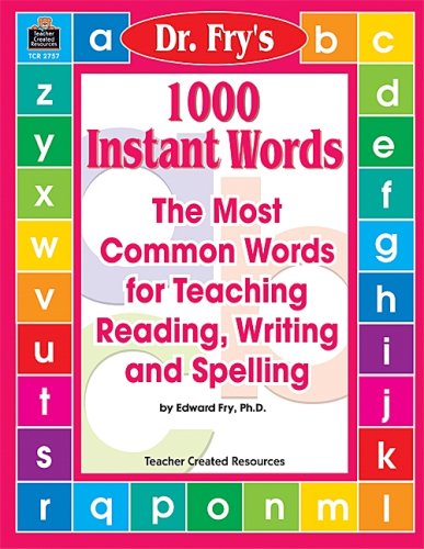 1000 Instant Words by Dr. Fry