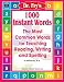 1000 Instant Words by Dr. Fry