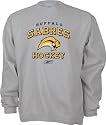 Buffalo Sabres Stacked Logo Crewneck Fleece Sweatshirt