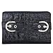 Merona Croco Double Buckle Small Open Clutch - Black
