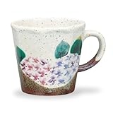 マグカップ　紫陽花　山崎浩昭 【九谷焼】