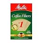 Melitta Cone Coffee Filters, Natural Brown, No. 1, 40-Count (Pack of 12)