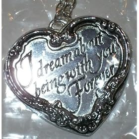 Twilight Heart Quote Necklace