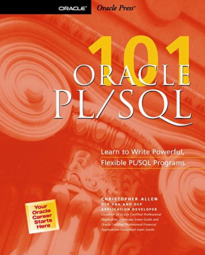 ORACLE PL/SQL 101 (Oracle Press)