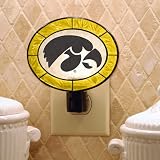 Iowa Hawkeyes Memory Company Art Glass Night Light NCAA College Athletics Fan Shop Sports Team Merchandise