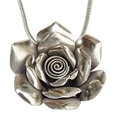 51dDUXEdiSL. SL160  Pendant Necklace Chain in Sterling Silver Romantic Gift 1.5 inches   Gift for Her